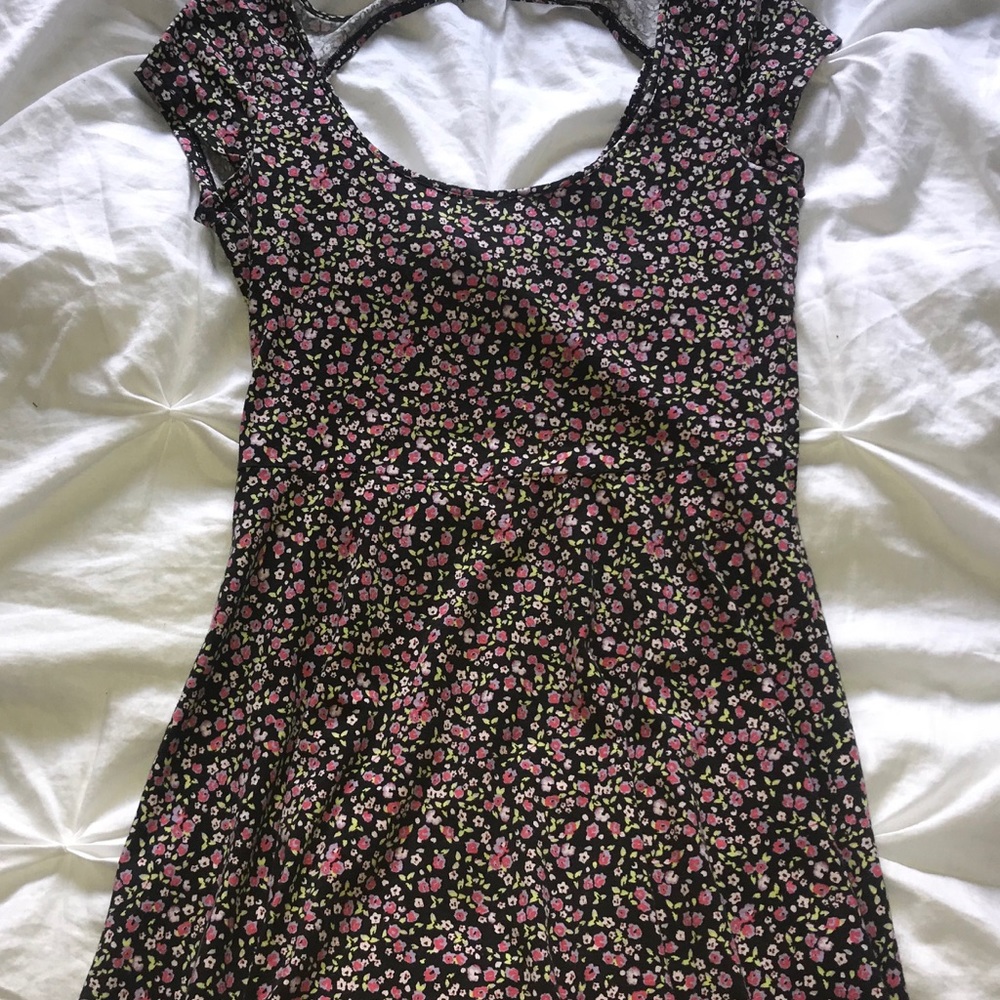 Floral skater dress